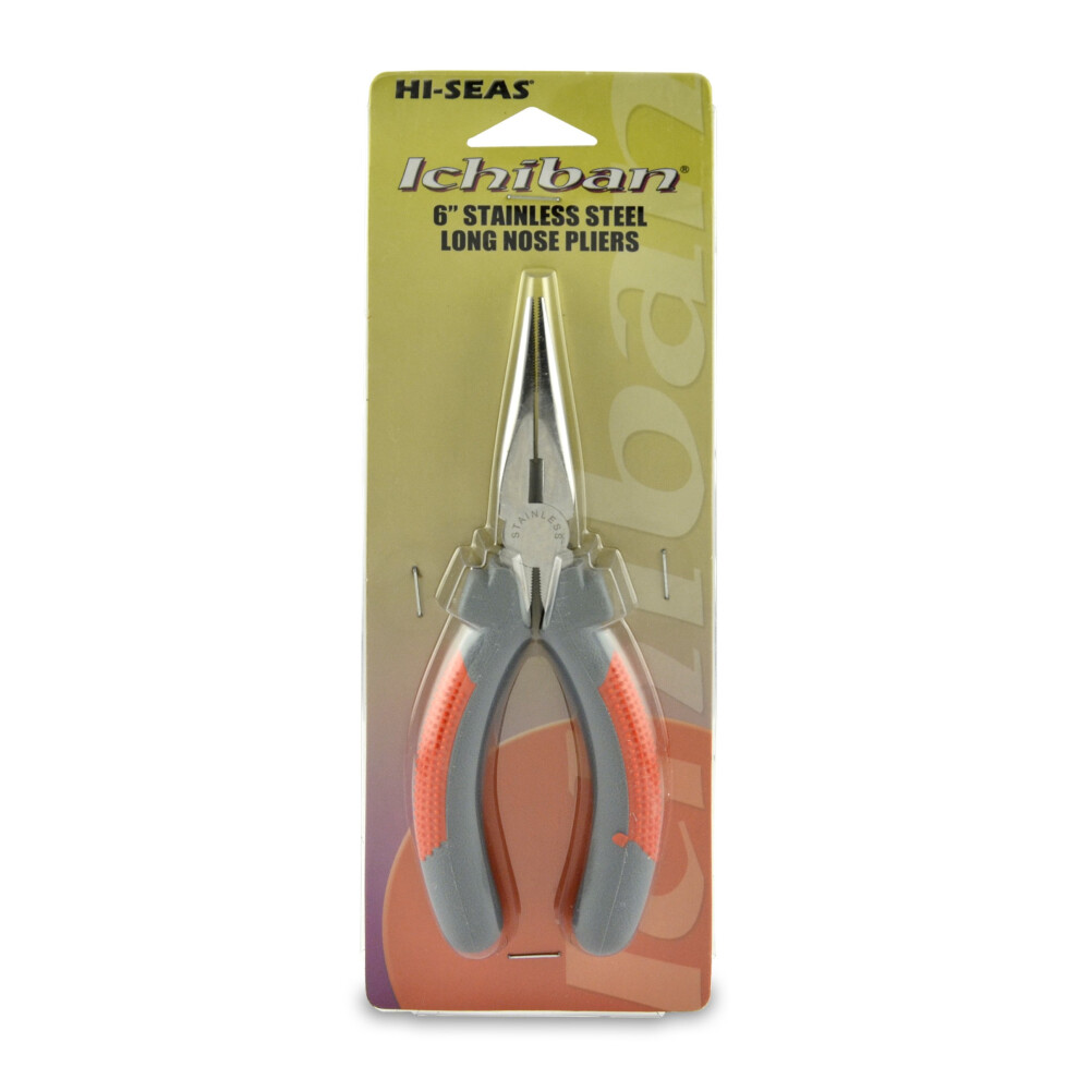 HiSeas Stainless Steel Long Nose Pliers  6 Inch Length