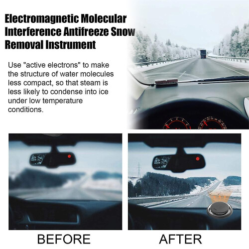 New Electromagnetic Molecular Interference Antifreeze Snow-removal Instrument Car 1