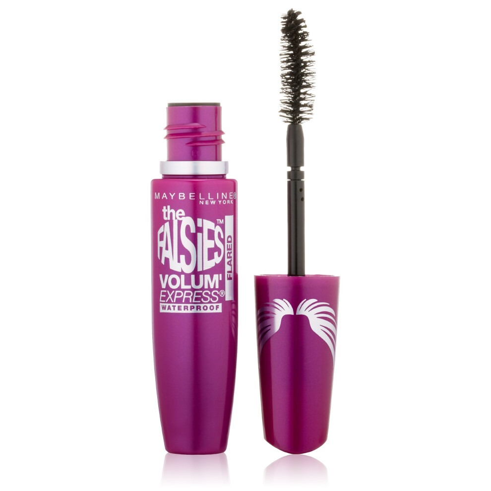 Maybelline New York Volum Express The Falsies Flared Waterproof Mascara  Very Black  031 fl oz