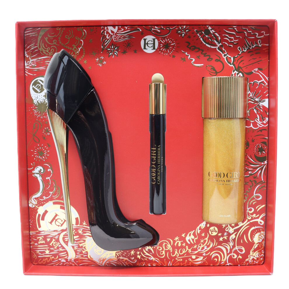 Carolina Herrera Good Girl Eau De Parfum 3-Pc Gift Set  For Women  /