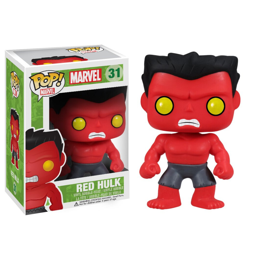 Funko POP Marvel  Red Hulk Action Figure