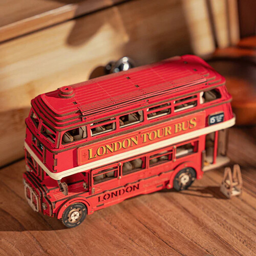 Rolife London Tourbus 3D-holzpuzzle 2