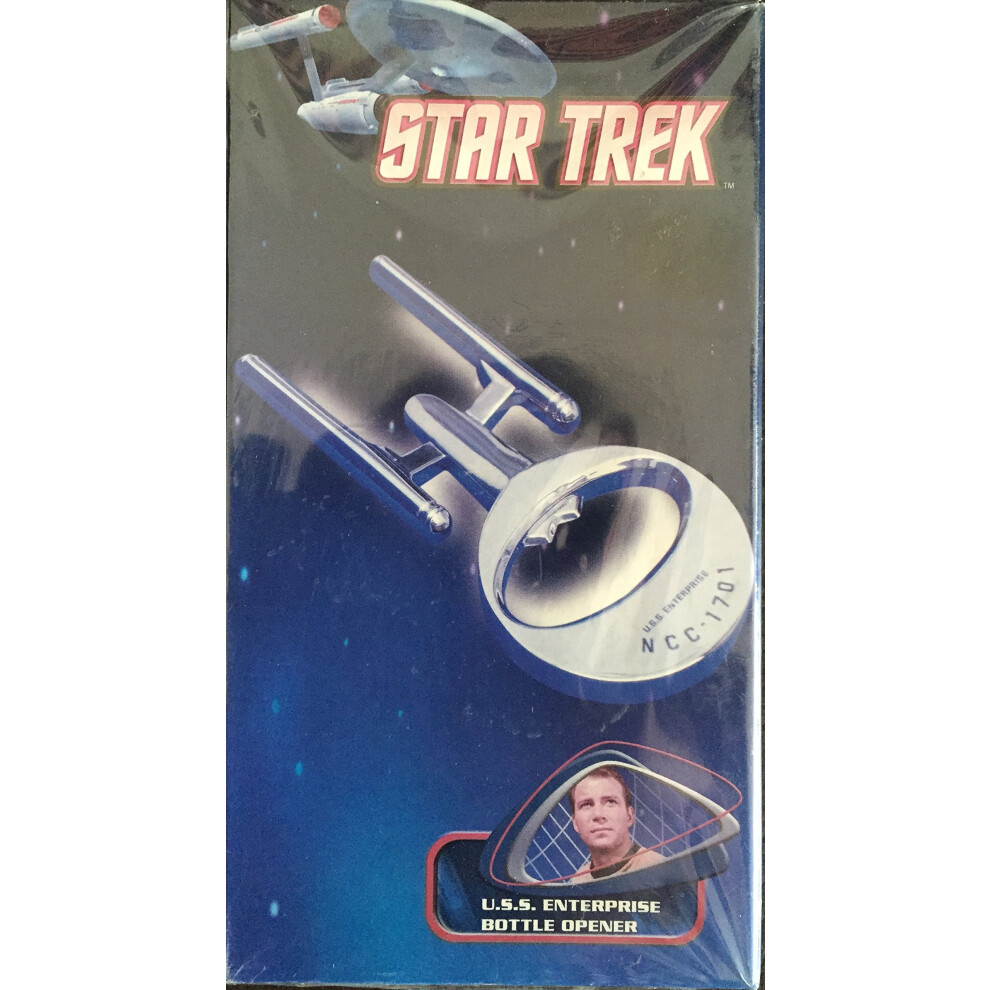 Brothers Star Trek USS Enterprise Bottle Opener