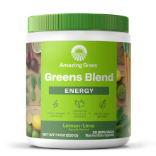 Amazing Grass, Grüne Mischung, Energie, Zitrone-Limette, 7,4 oz (210 g)
