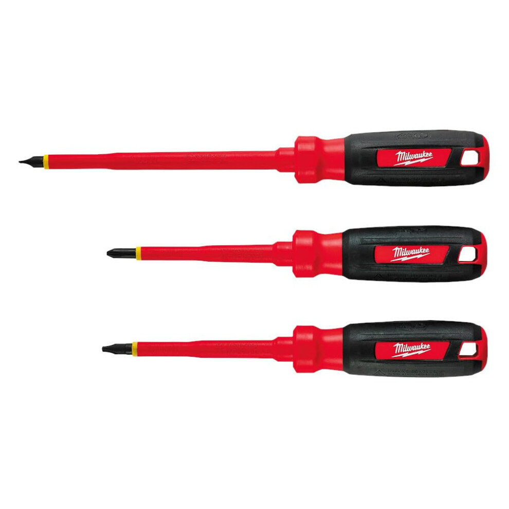 Milwaukee 48222202 3Piece 1000V Insulated Screwdriver Set