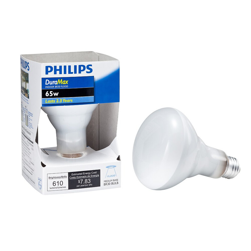 Philips LED 167684 Duramax 65Watt BR30 Indoor Flood Light Bulb