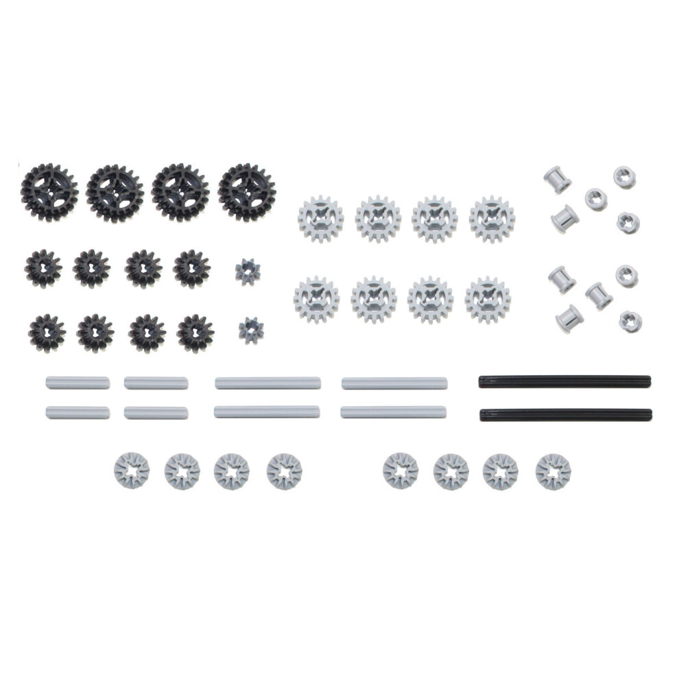 Lego 50Pc Technic Gear Axle Set