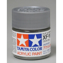 Tamiya 81316 Akryl XF16 flad aluminium 3/4 oz