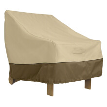 Classic Accessories Veranda WaterResistant 38 Inch Patio Deep Seated LoungeClub Chair Cover Patio Furniture Covers