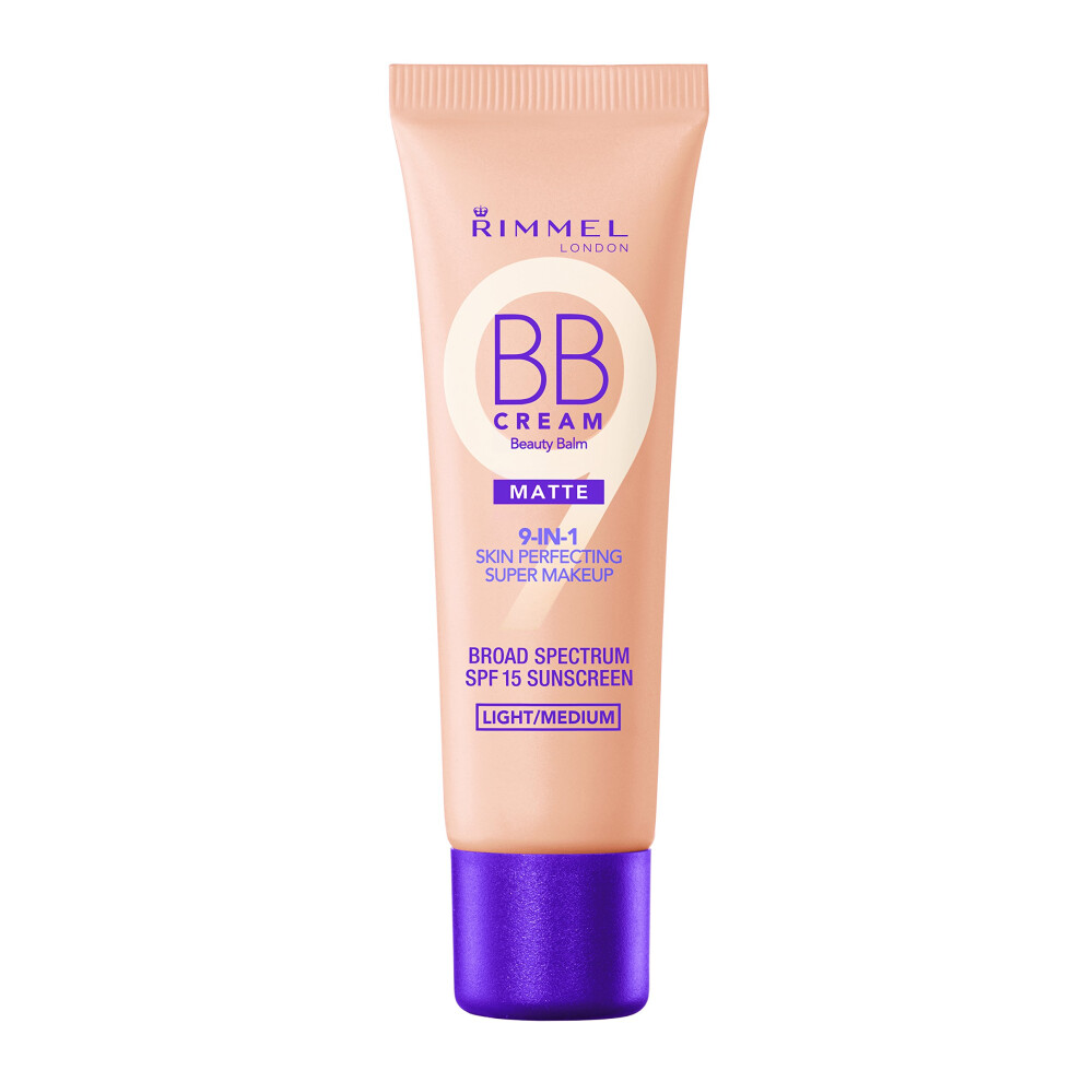 Rimmel London Match Perfection  003 Light Medium  BB Cream  Lightweight  SPF 25  Minimizes the Look of Pores  1oz