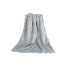 (Grey, 50x70cm) Coral Fleece Blankets Super Soft Shaggy Universal Solid-color Fleece Blankets For Sofa