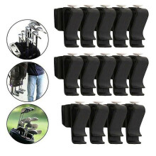 14pcs Golf Bag Clip On Putter Clamp Holder Outdoor Golf Training Supplies Putting Club Ball Marker Organizer