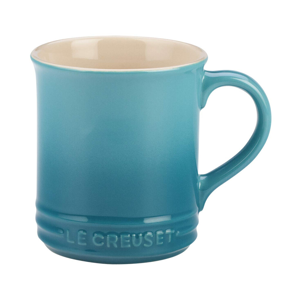 Le Creuset Stoneware Mug  14 oz  Caribbean