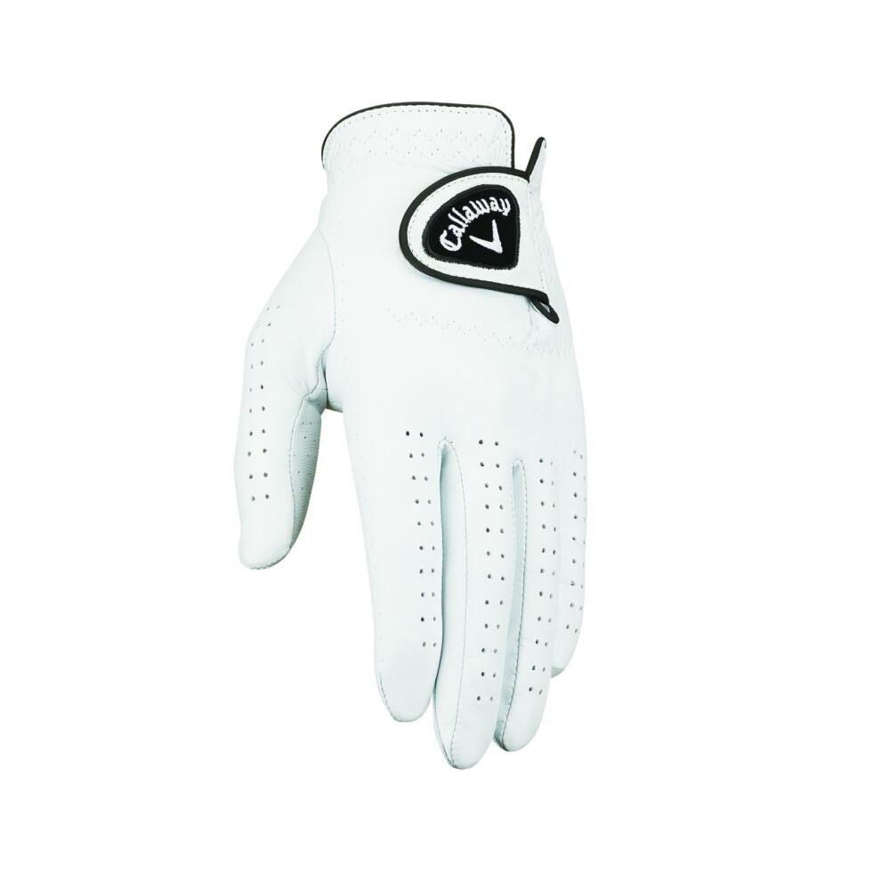 Callaway Mens Dawn Patrol Golf Glove  Large  Right Hand  Prior Generation   White