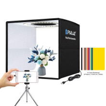 PULUZ Mini Photo Studio Light Box Photo Shooting Tent kit Portable Folding Photography Light Tent with CRI 95 96pcs LED Light