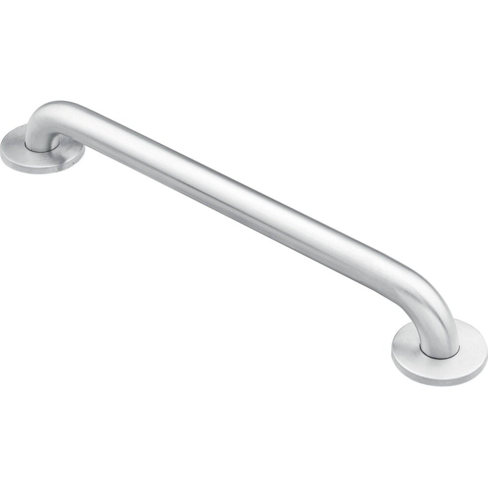 Moen Stainless Steel Wall Mounted 24Inch Bathroom Grab Bar For Shower Heavy Duty Hand Handle For Elderly Or Handicapped With C