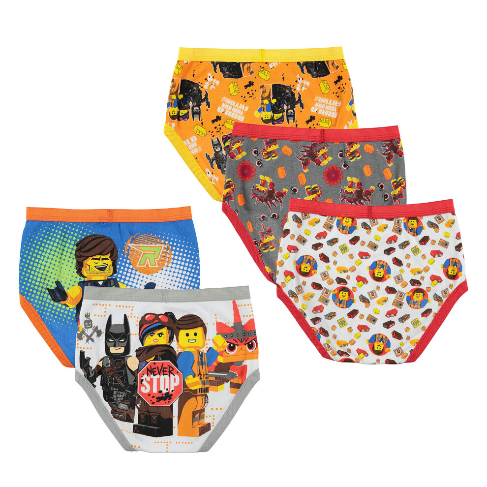 LEGO Boys Big MultiCharacter Underwear Multipacks  LM2 Brief  8