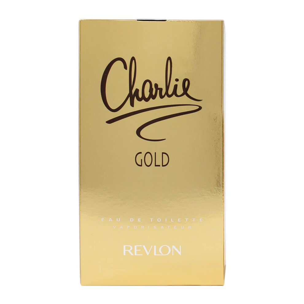 CHARLIE GOLD By Revlon EDT SPRAY 33 OZ For WOMEN