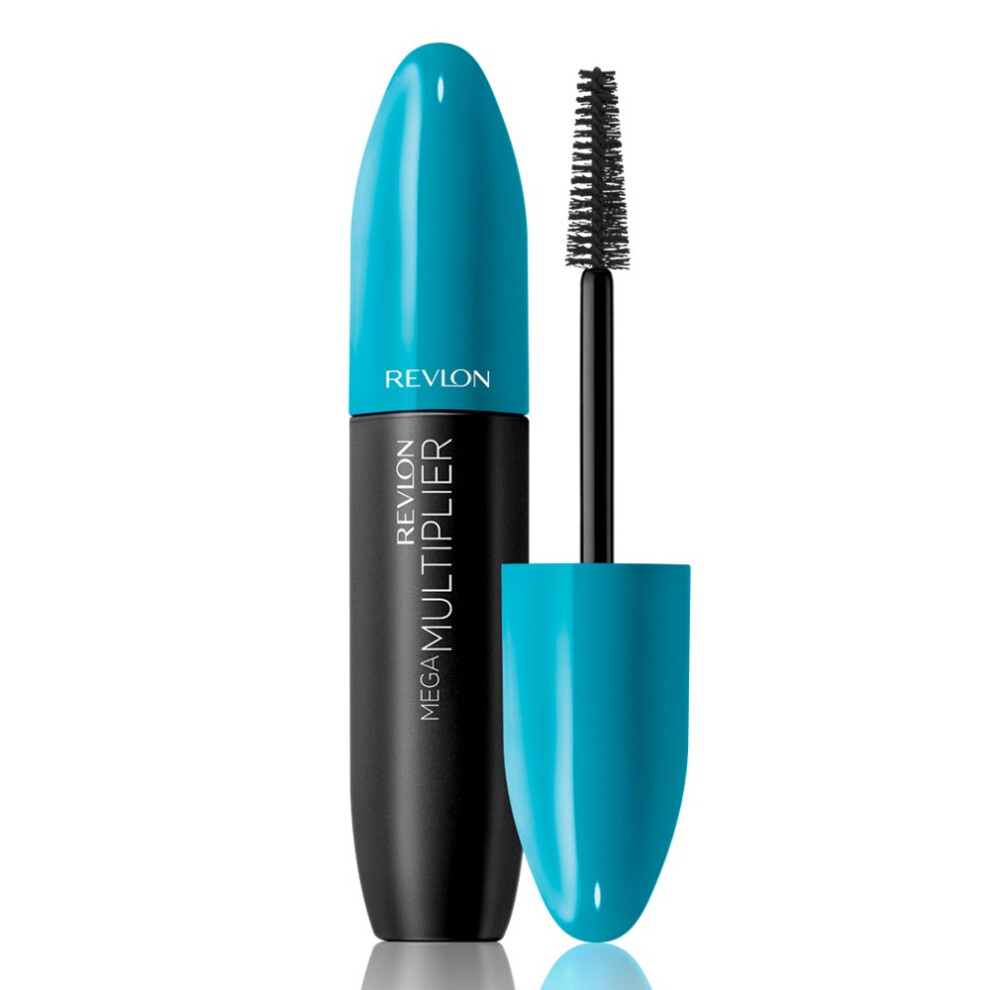 Revlon Mega Multiplier Mascara  Blackest Black  028 Fluid Ounce