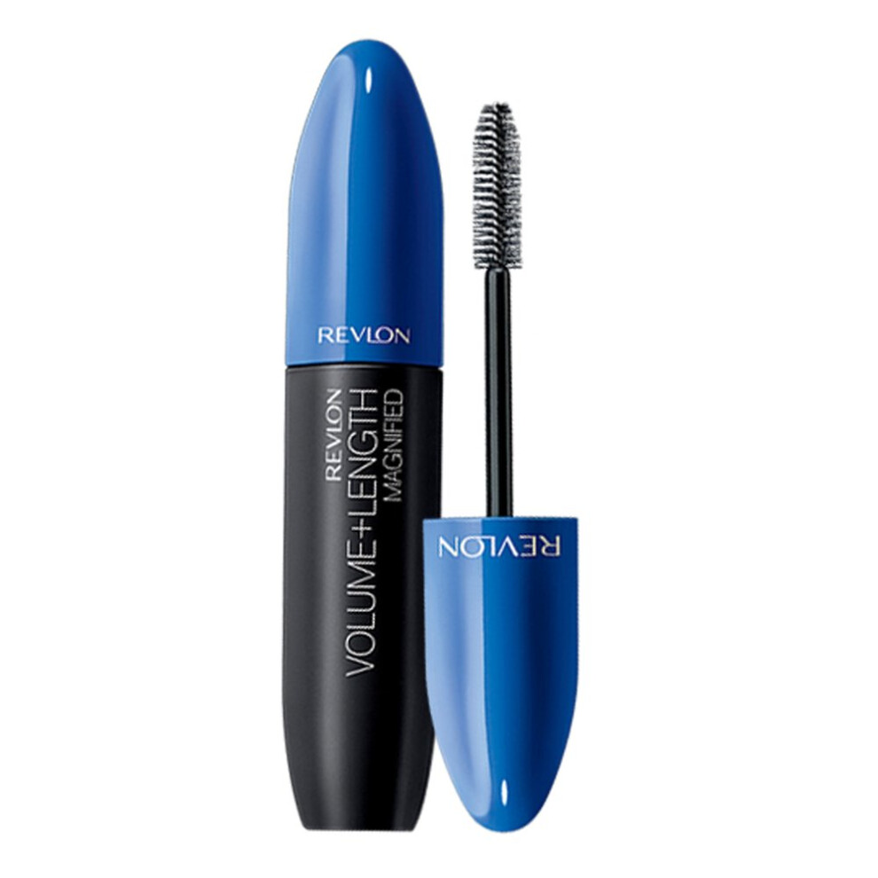 Revlon Volume  Length Magnified Mascara  Waterproof  Blackest Black  028 fl oz