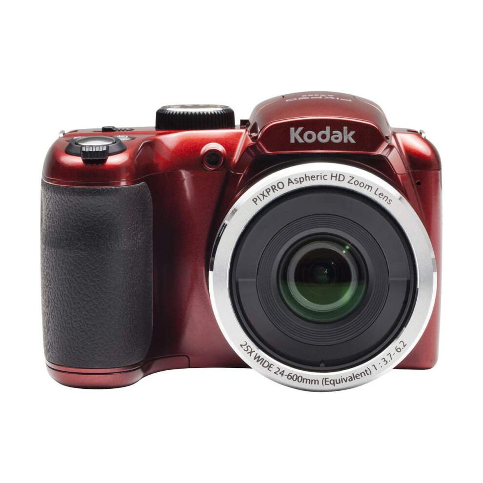 Kodak PIXPRO Astro Zoom AZ252RD 16MP Digital Camera with 25X Optical Zoom and 3 LCD Red