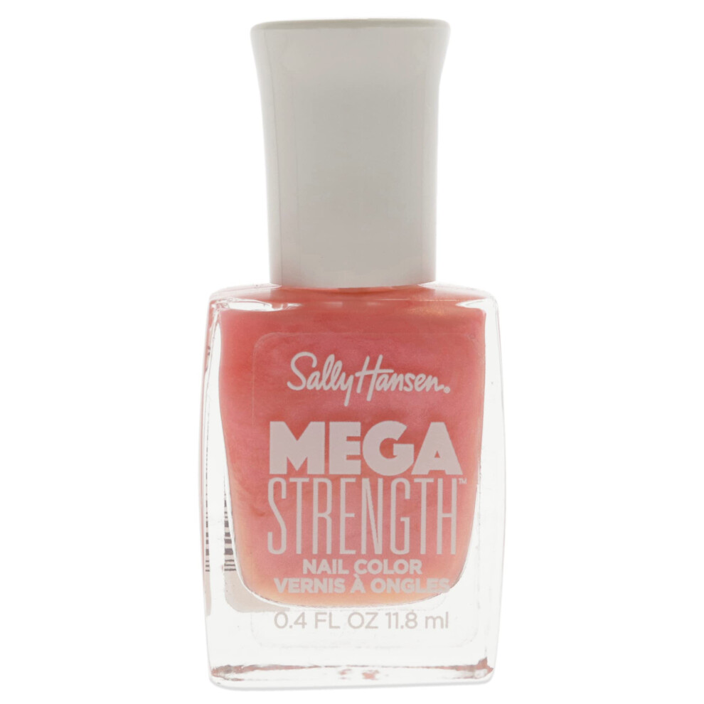 Sally Hansen Mega Strength Nail Polish  Sally Sells Sea Shells  04 Fl Oz