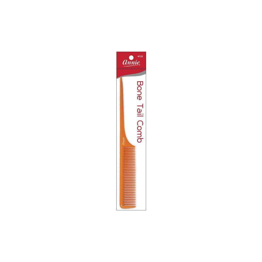 Annie Unisex Bone Tail Comb 9In