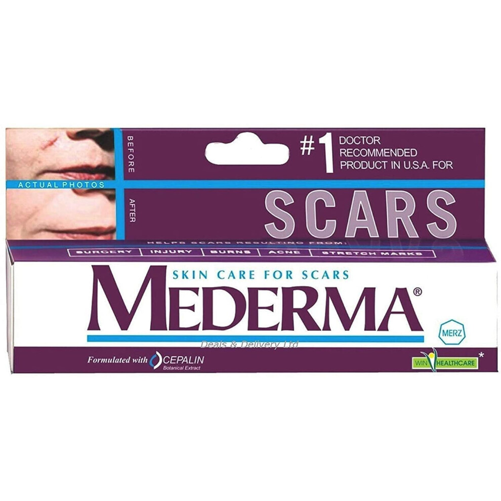 Mederma Skin Care Helps Scars Surgery Injury Burns Acne Stretch Marks