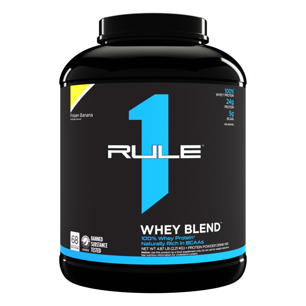 Vital Proteins Rule 1 R1 Whey Blend Frozen Banana 487 Lbs Powder 24G Whey Concentrates Isolates Hydrolysates With Naturally Occurring