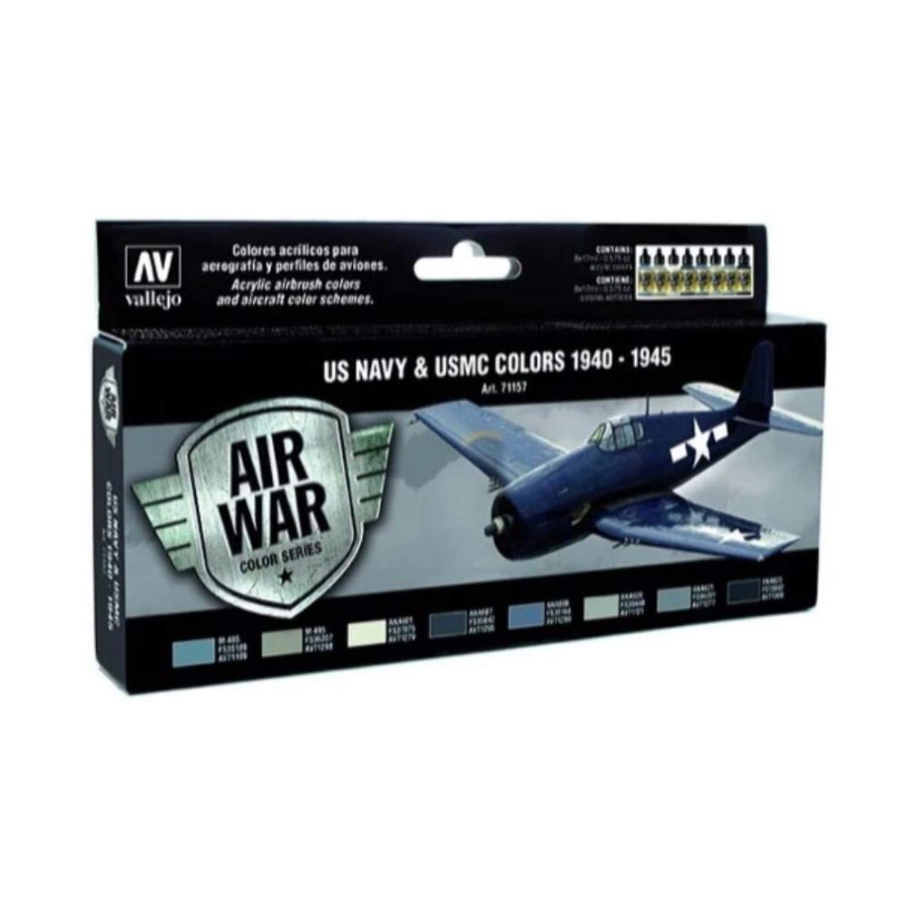 Vallejo WWII USN Aircraft Model Watercolor Air Paint  17ml