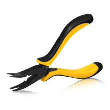 SPEEDWOX Curved Ball Link Pliers RC Helicopters Plane Tool Ball Link Clamp Plier with Curved Tip Bent Head Ball Joint Pliers RC