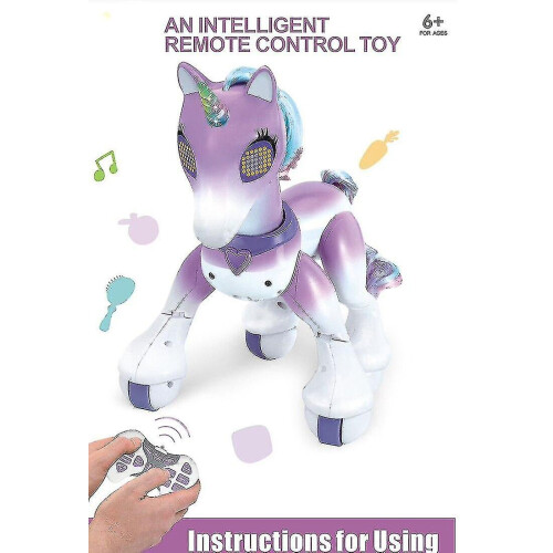 Electric Smart Remote Control Magic Unicorn Horse Children Robot Touch Sensor Induction 1