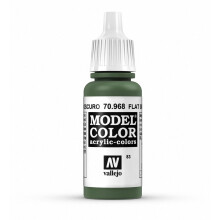 Vallejo Flat Green Paint 17ml