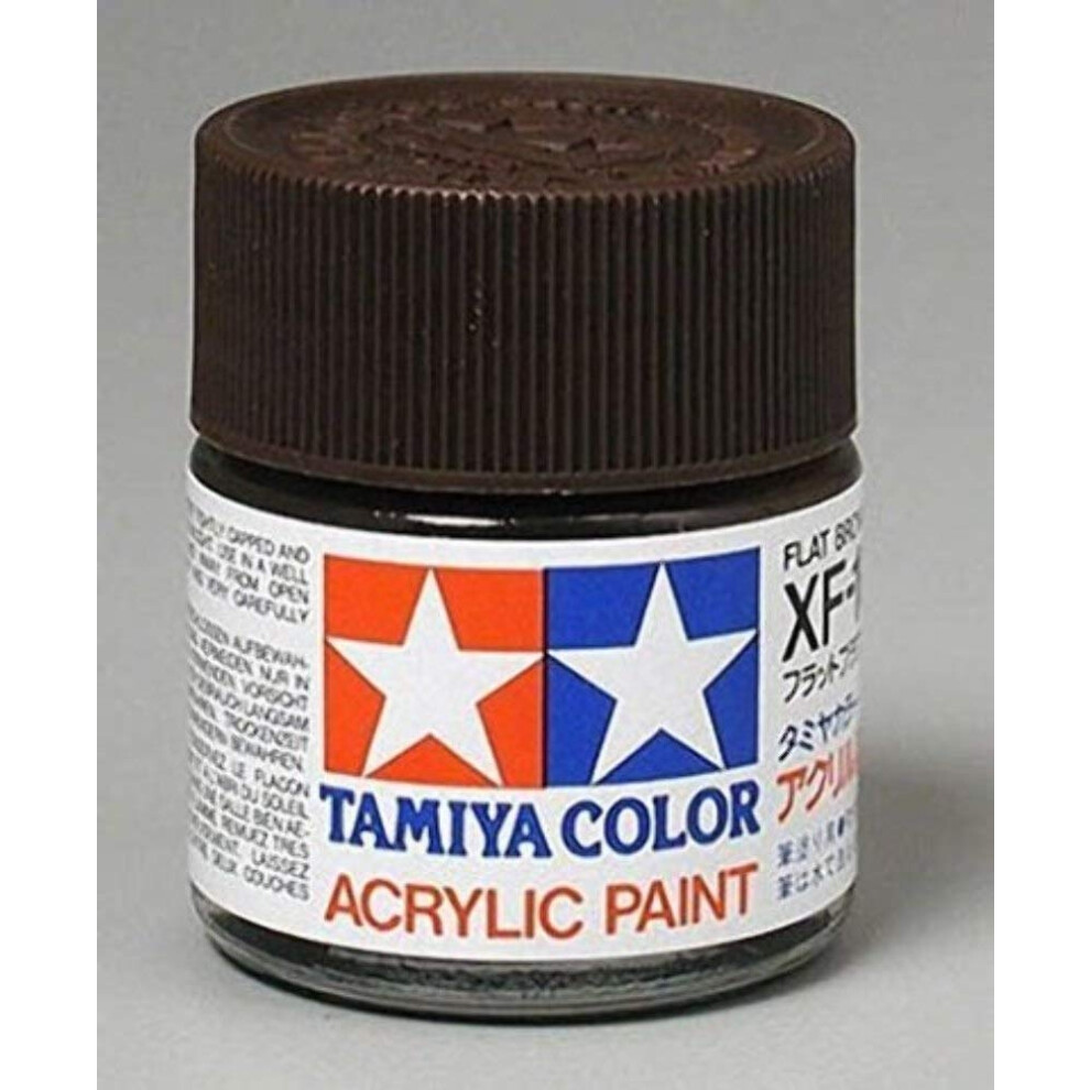 TAMIYA America  Inc Acrylic XF10 Flat  Brown  TAM81310