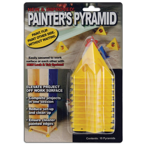 Painters Pyramid Stands  Yellow KM1257