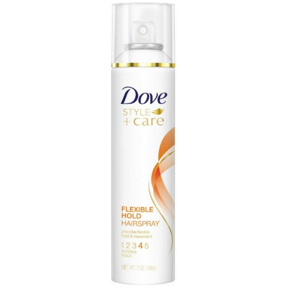 Dove Style Care Flexible Hold Hairspray Strong Hold 7 Oz Pack Of 2