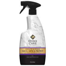 Stone Care International Granite Clean Shine Protect Cleans Polishes Protects Stone Granite Quartz Marble Limestone a
