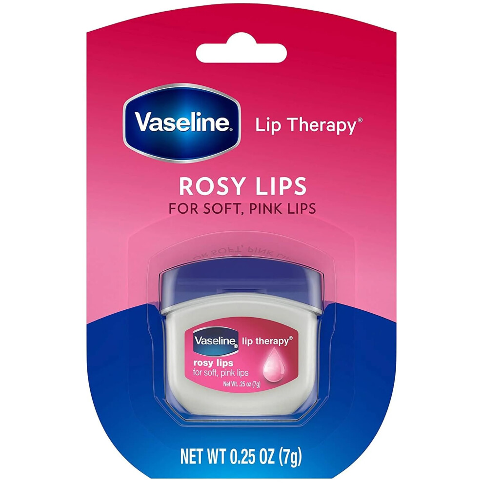 Vaseline  Rosy Lips  Lip Therapy25 OZ  Pack of 4