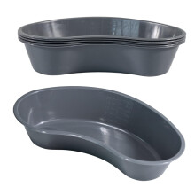 Vakly Graduated Emesis Basins 700ML [Verpakking van 5] Niervormige Plastic Bak