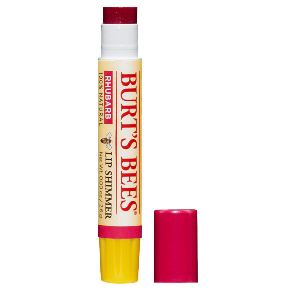 Burts Bees Lip Shimmer Rhubarb  276 GR