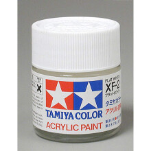 Tamiya TAM81302 Acrylique XF2 Blanc Plat 23 ml.