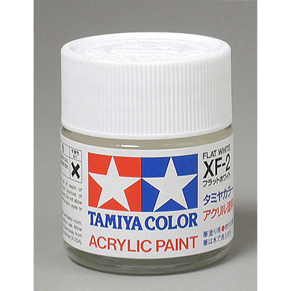 Tamiya TAM81302 Acrylic XF2 Flat  White 23ml