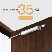 Simple Door Closer Silent Pneumatic Hydraulic Buffer Automatic Household Door Closing Artifact Furn
