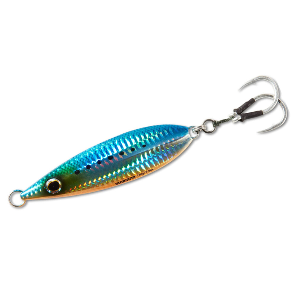 Shimano Butterfly FlatFall Fishing Jig  100G  Blue Sardine