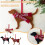 (Brown) Christmas Tree Decoration Labrador Dog Tree Ornament 6