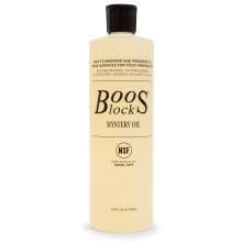 John Boos MYSB Mystery Butcher Block Oil 16 Ounce Bottle