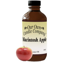 Our Own Candle Company - Huile Parfumée Pomme Macintosh, 2oz pour Diffuseurs