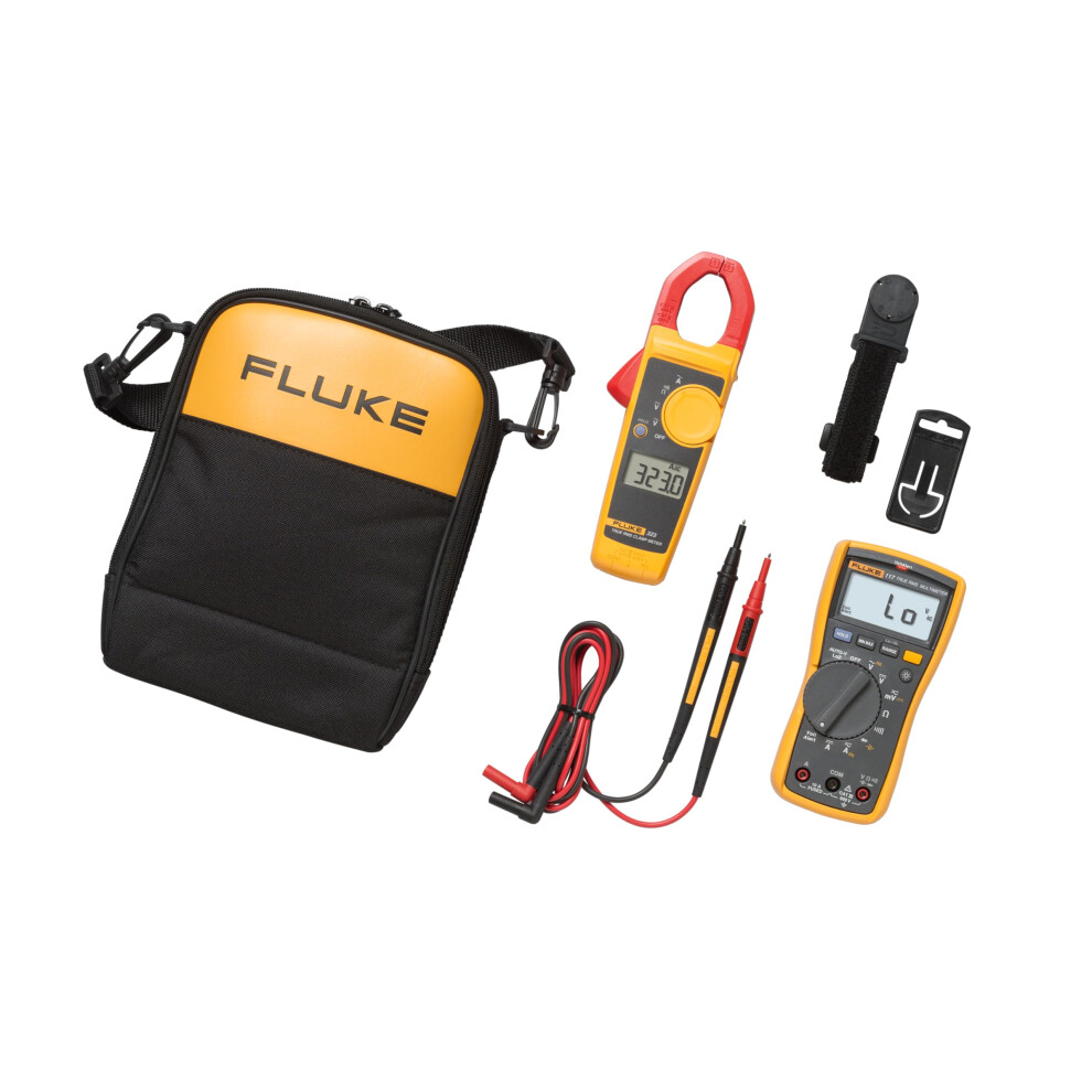 Fluke 117323 Kit Multimeter and Clamp Meter Combo Kit For Residential And Commercial Electricians  ACDC Voltage  AC Current 40