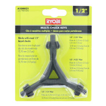 Ryobi A10MK21 3-in-1 1/2 Inch Multi-Chuck Sleutels voor Ryobi Boormachines
