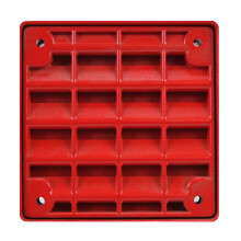 Altavoz Cooper Wheelock ET-1010-R 103135 Resistente a Vandalismo, Rojo